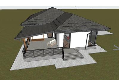 Parcele teren cu proiect si autorizatie de construire ,Breazu . - 2