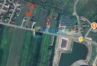 Teren extravilan de 850 mp, în Jelna