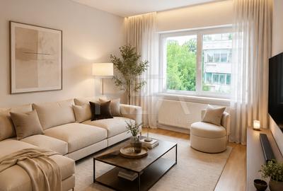 Apartament cu 2 camere decomandat în Barbu Văcărescu