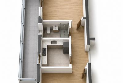 Apartament cu 2 camere decomandat în Copou