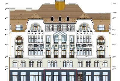 Spatiu comercial ultracentral, Palatul Ullmann, 200mp utili - 4