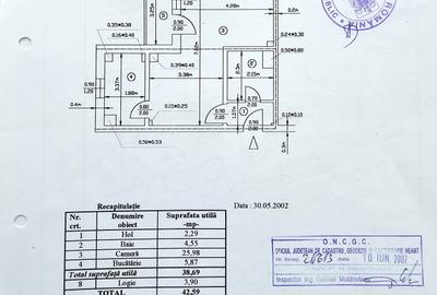 Apartament 1 camera cu functionalitate de 2camere,mobilat,utilat,C-lea Romanului - 18
