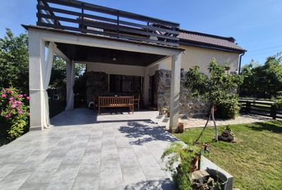 CASA 3 dormitoare, stil rustic-contemporan utilată complet, comision 0 - 12