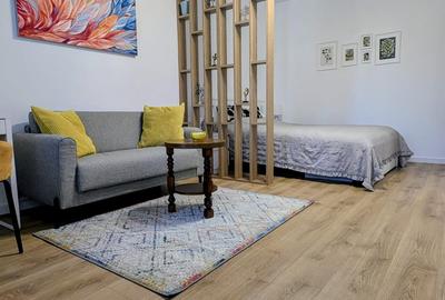 Herestrau,tip studio/zona de zi/noapte,renovata/mobilata nou,lux,3 min de parc - 12