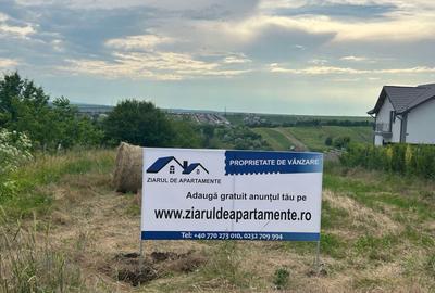 Teren intravilan 3271 mp Valea Lupului, Iași deschidere la asfalt 1 Decembrie - 1