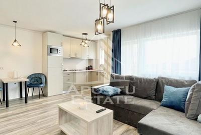 Apartament cu 2 camere semidecomandat, mobilat în Giroc