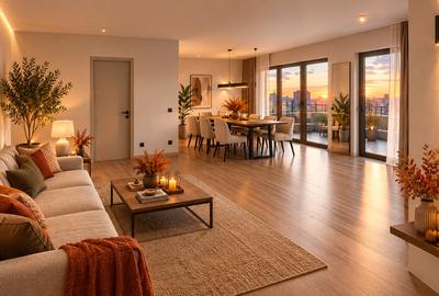 🌇 PENTHOUSE EXCLUSIVIST CU TERASĂ PANORAMICĂ DE 121 MP - Dezvoltator0% COMISION - 5