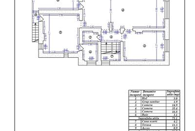 Închiriere Apartament etaj 1 și Mansarda, strada Barbu Văcărescu - 1