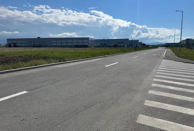 Teren intravilan 9.000 mp cu PUZ * Zona Industriala Vest Sibiu - 1