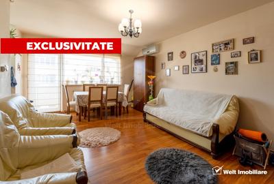 Apartament cu 2 camere semidecomandat, mobilat în Zorilor