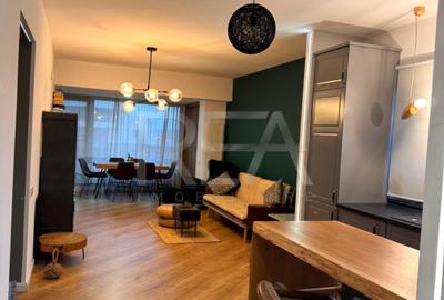 Apartament cu 3 camere decomandat, mobilat în Pipera