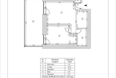 Apartament 2 Camere | Mobilat | Terasa  29 mp | One Herastrau Towers - 9