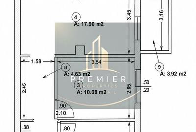 Apartament 3 camere transformat în 3 dormitoare | Băneasa | Parc - 9