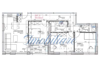 Apartament cu 4 camere în Mărăști