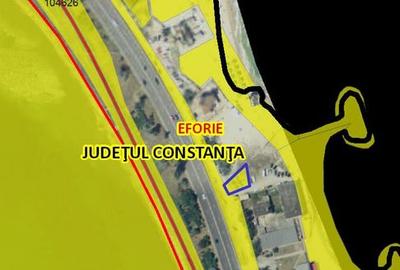Teren construcții, vedere frontala la mare și Certificat Urbanism - Eforie - 3