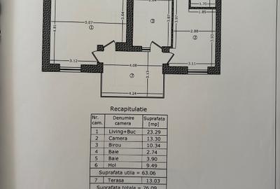 Apartament luminos, vedere curte interioară, parcare subterană inclusă - 5