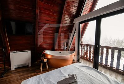 Cabana A-frame 5 camere la Belis / Business functional si profitabil - 11