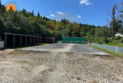 Teren intravilan 2.180 mp în Predeal cu platformă betonată 1.000 mp și trafo - 1