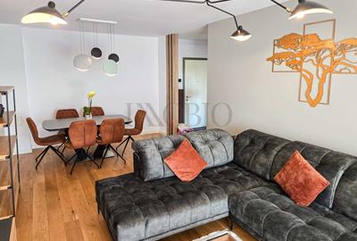 Apartament cu 2 camere decomandat, mobilat în Herăstrău