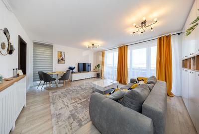 Apartament cu 2 camere semidecomandat, mobilat în Tractorul