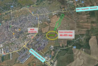 Teren Construcții intravilan de 46495 mp, în Central