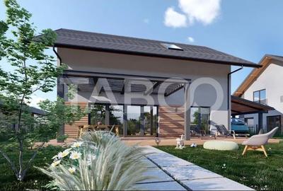 Casa individuala de vanzare cu teren generos- predare la alb - 2