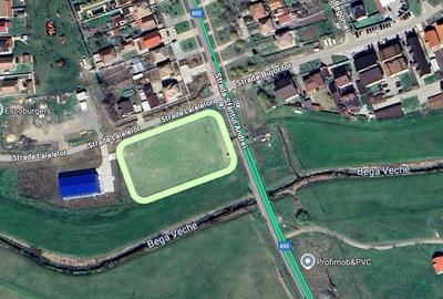 Teren Intravilan 4.526 mp - Intrare Sânandrei | Investiție - utilitati complete - 2