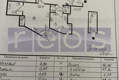 VANZARE APARTAMENT 3 CAMERE DACIA EMINESCU 80MP SEMIDECOMANDAT TERASA MARE - 23