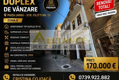 Apartament cu 2 camere decomandat în Unirii