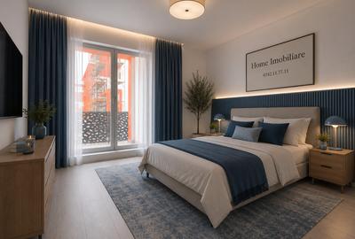 Studio 44mp premium luminos cu terasa si dormitor si incalzire pardoseala - 6