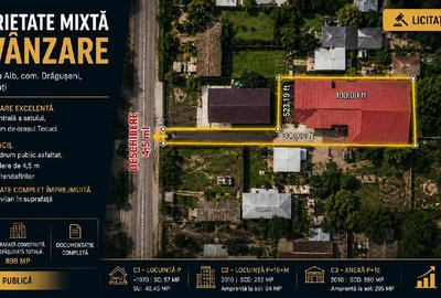 Casă individuală cu 6 camere în Drăgănești
