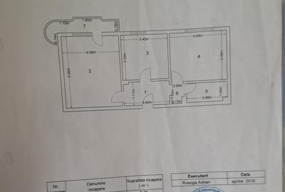 2 camere 61mp - Str. Motoc - Sebastian - 13 Septembrie - 10