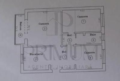 SAGULUI - BLOC IZOLAT - 3 CAMERE - CENTRALA PROPRIE - CLIMA - DECOMANDAT - 6