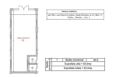 Spațiu Comercial 63,5 mp | Investiție Ideală | 81 Residence - 2