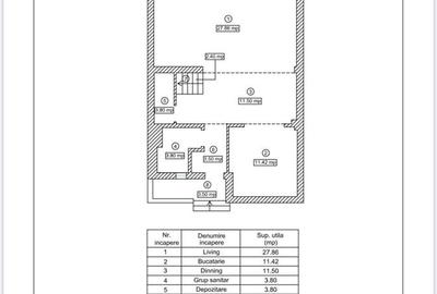 Casa Vila Duplex NOUA 5 camere Otopeni curte proprie acces privat - 38