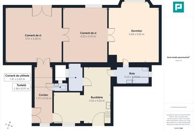 Apartament generos cu 3 camere – Zona Centrală - 7