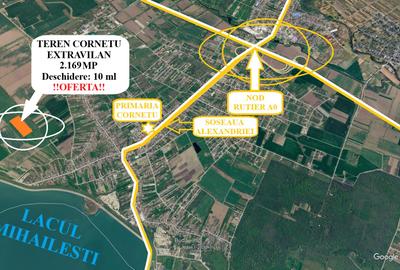 Direct proprietar – Teren 2.169 mp în Cornetu, Ilfov - 2