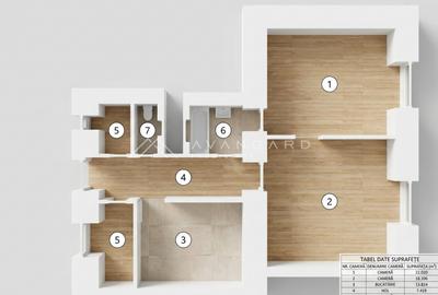 COMISION 0% | Apartament 3 camere | 68 mp | Renovat | Centru Cluj - 8