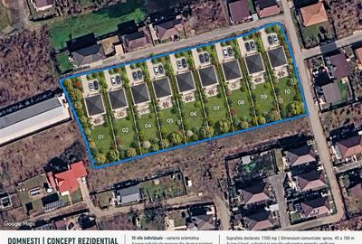 Teren Construcții intravilan de 7100 mp, în Domnești