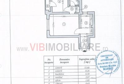 Apartament 2 camere de vânzare Intrarea Dr Felix - Piața Victoriei - mobilat - 10