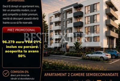 Apartament cu 2 camere semidecomandat în Theodor Pallady