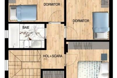 Vila 5 camere si teren 426mp Bragadiru - 7