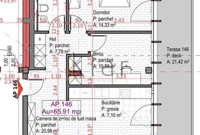 Apartament modern 3 camere 66mp, terasa 21mp, Sopor-Baza Sportiva - 8