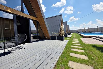 AFACERE LA CHEIE | Complex Turistic Premium A-Frame + Piscină | Snagov - 7