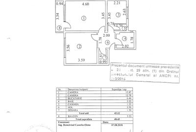 Apartament 2 camere Drumul Taberei | Pravat | Favorit | et 1/4 - 12