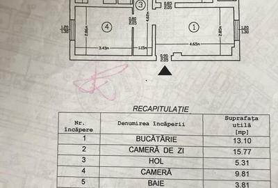 Apartament cu 3 camere decomandat în Tătărași