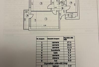 3 camere Tineretului, necesita  renovare totală - 9