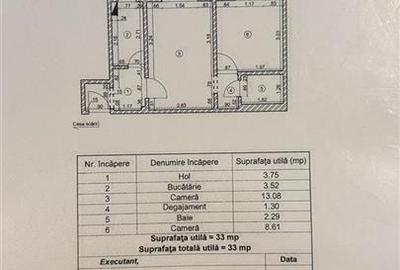 Apartament 2 camere cartierul Florilor 68000 E - 8
