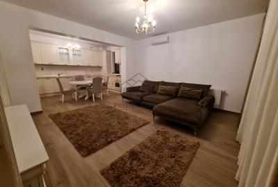 Apartament cu 3 camere semidecomandat, mobilat în Floreasca