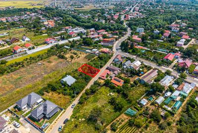 Teren Construcții intravilan de 400 mp, în Domnești